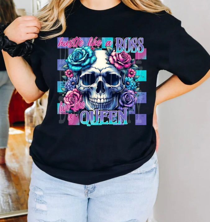 Hustle like a boss tshirt