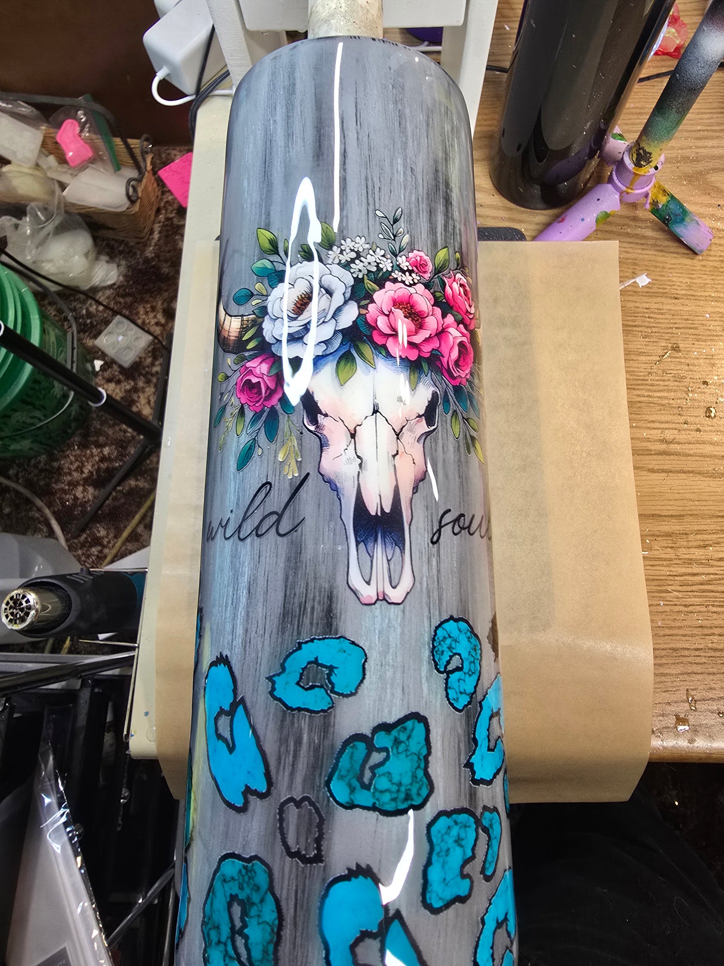 30oz Wild Soul Rustic Woodgrain