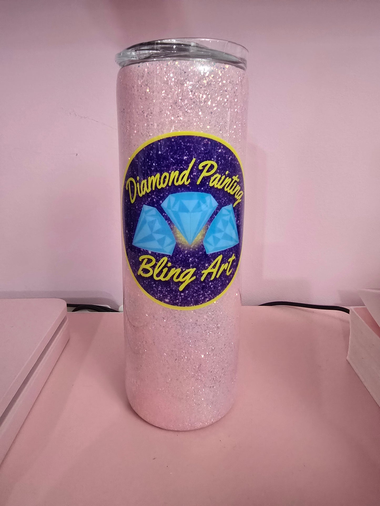 Diamond Painting Bling Art 20oz Tumbler.